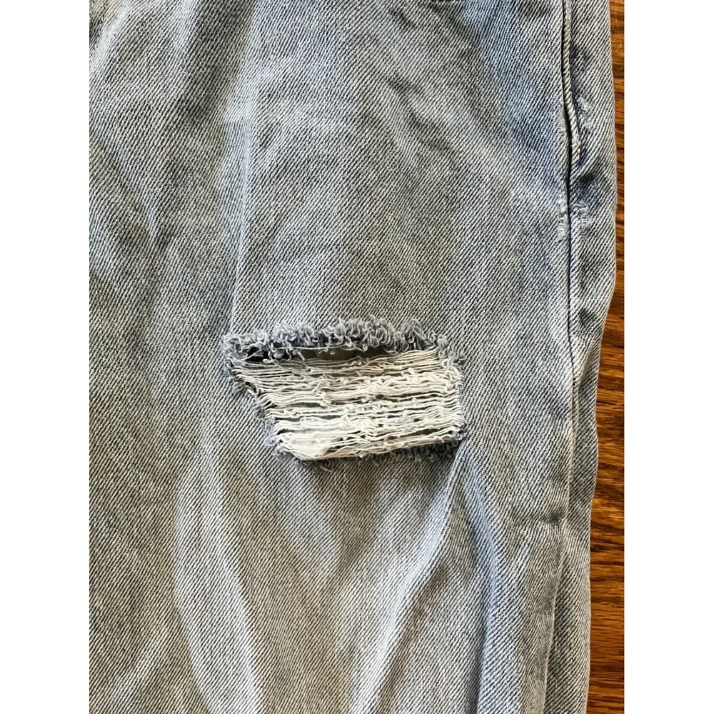 Levis SilverTab Loose Distressed Light Wash Jeans Mens W30 L30 Baggy Denim